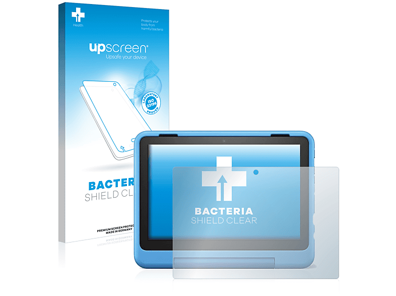 UPSCREEN antibakteriell klare Schutzfolie(für Amazon Fire HD 8 Kids Pro 2022)