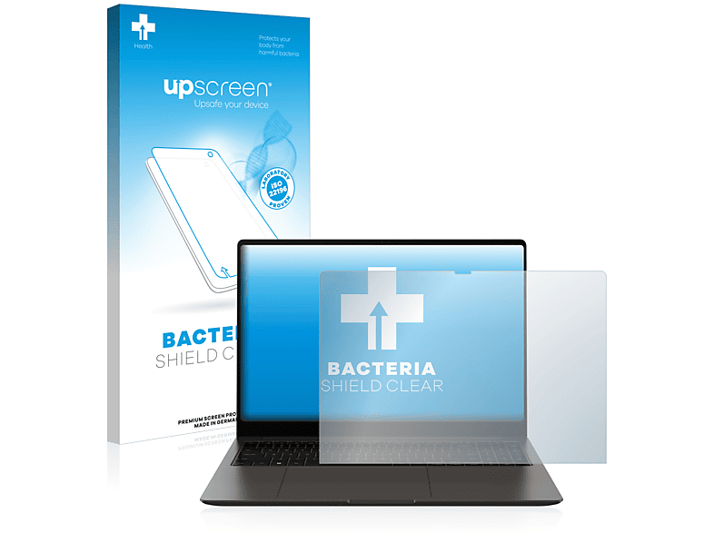 UPSCREEN antibakteriell klare Schutzfolie(für Samsung Ultra Galaxy Book3 16\