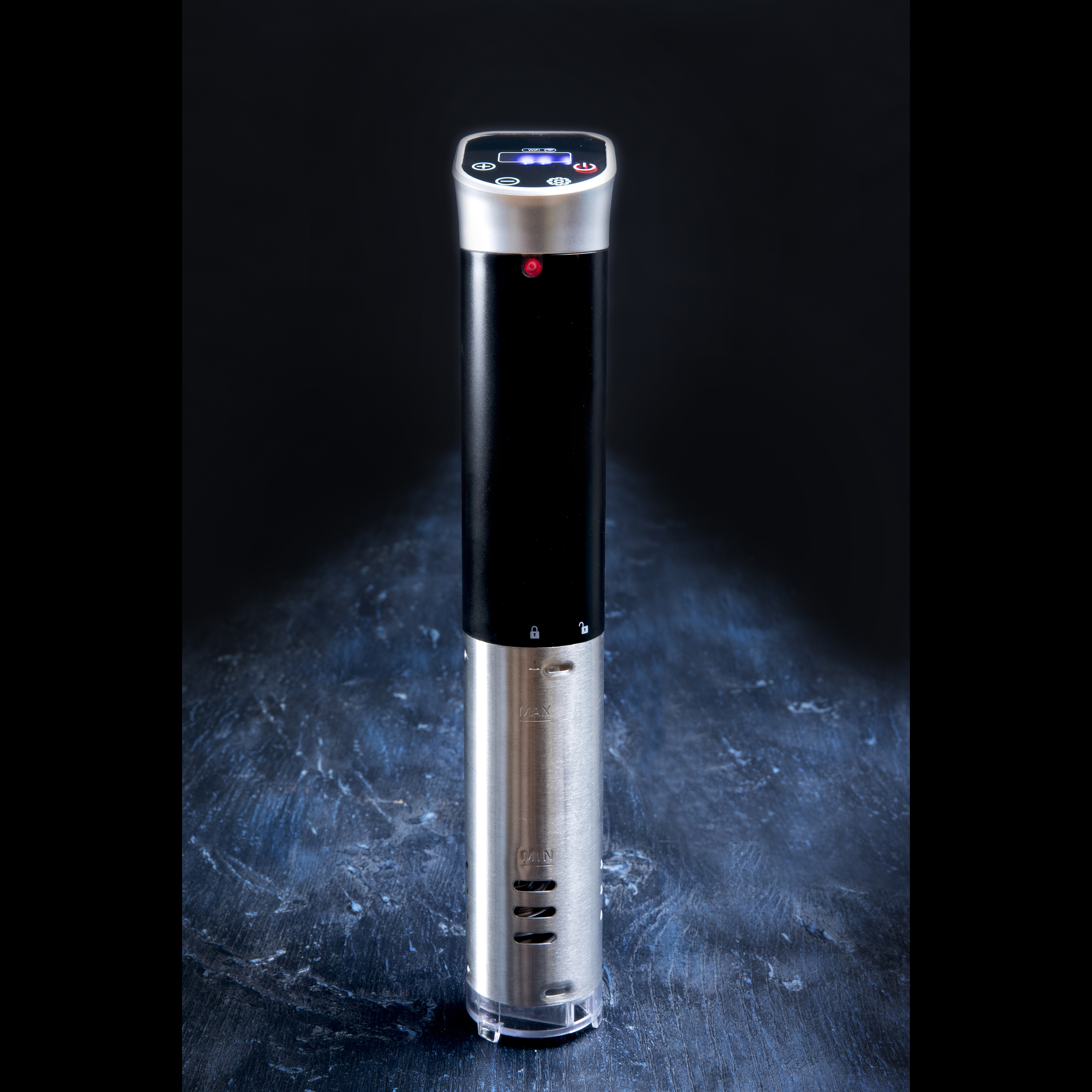 Stick (1000 Vide Sous-Vide 18310009 Watt, Schwarz) Garer GASTRONOMA Sous