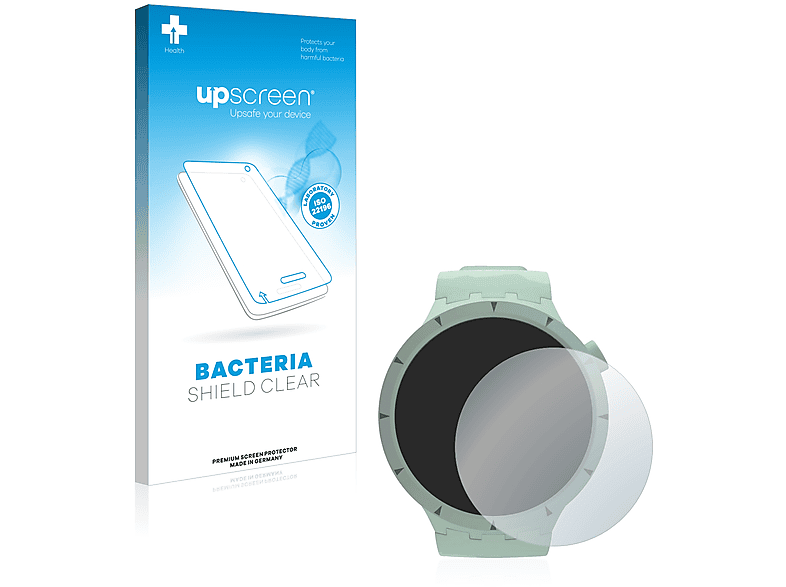 UPSCREEN antibakteriell klare Bioceramic) Bold Big Swatch Schutzfolie(für