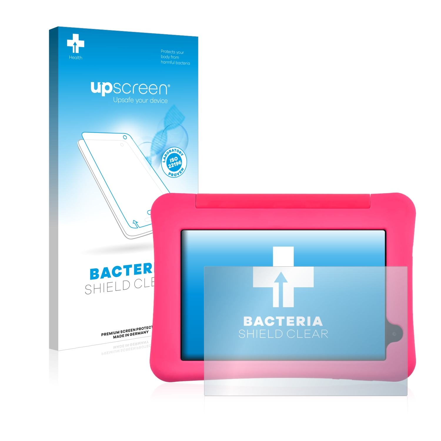 2.0) SoyMomo Pro antibakteriell Schutzfolie(für klare UPSCREEN Tablet