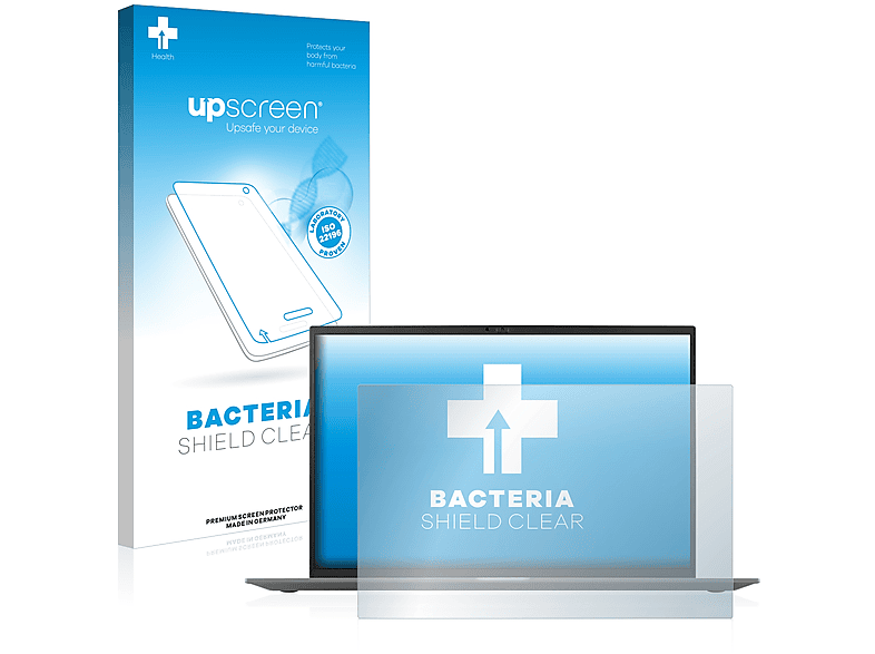 UPSCREEN antibakteriell klare Schutzfolie(für LG Gram 17\