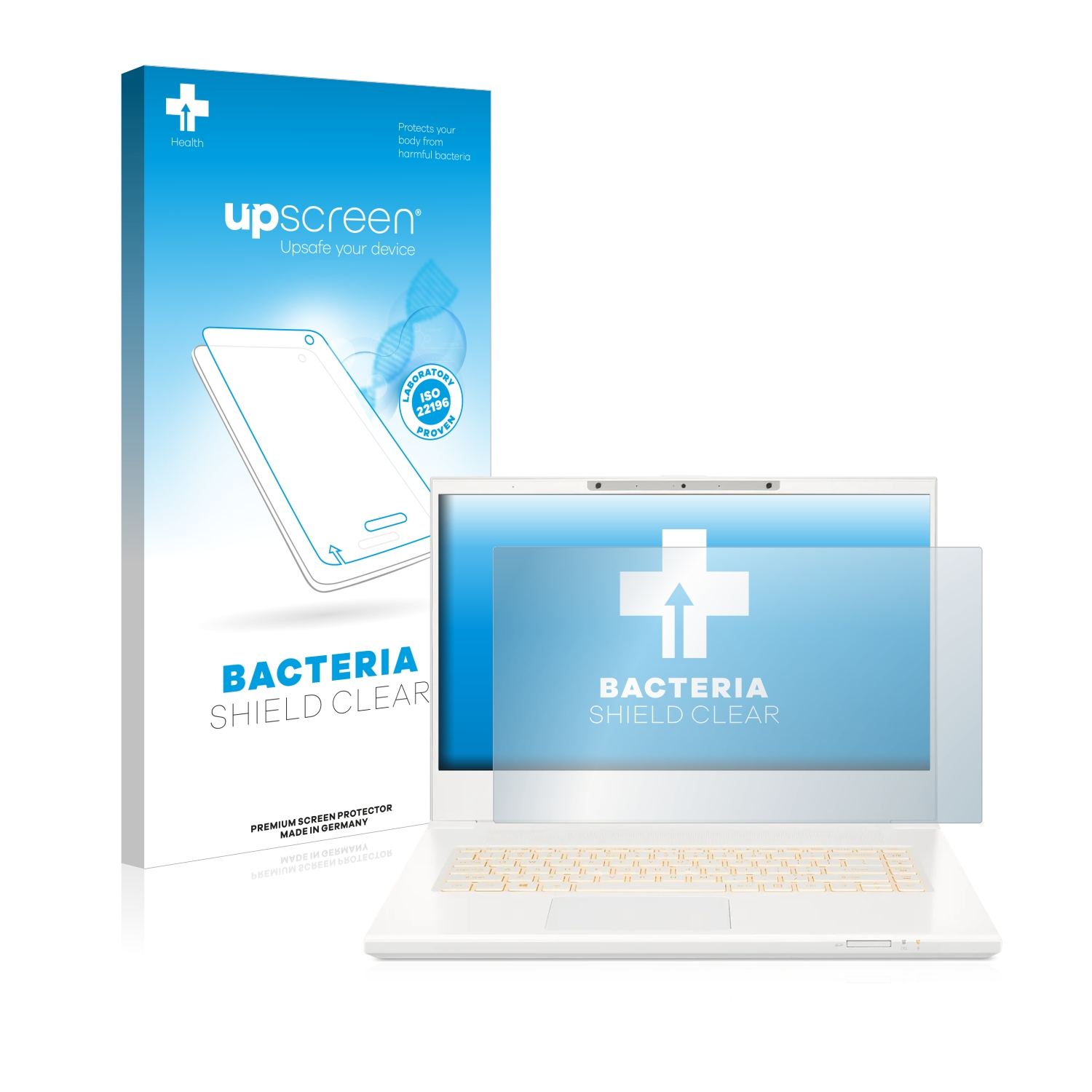 UPSCREEN antibakteriell ConceptD Schutzfolie(für klare Acer 7 SpatialLabs Edition)