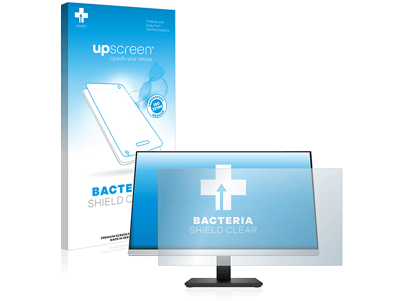 UPSCREEN antibakteriell klare Schutzfolie(für HP 24mq)