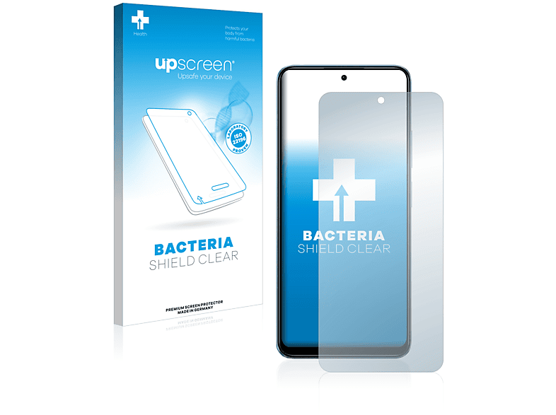 UPSCREEN antibakteriell klare Schutzfolie(für Xiaomi Redmi Note 12)