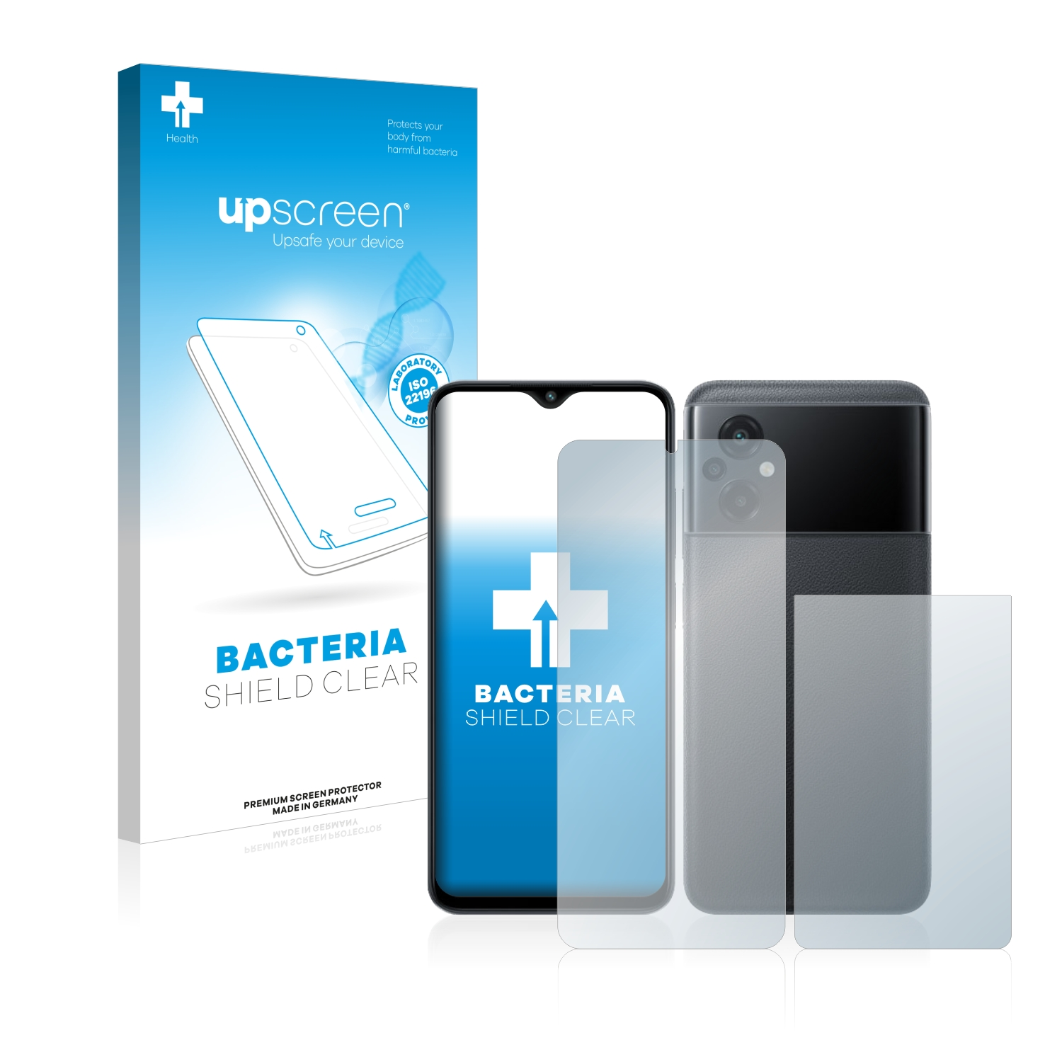 Poco Xiaomi M5) antibakteriell UPSCREEN Schutzfolie(für klare