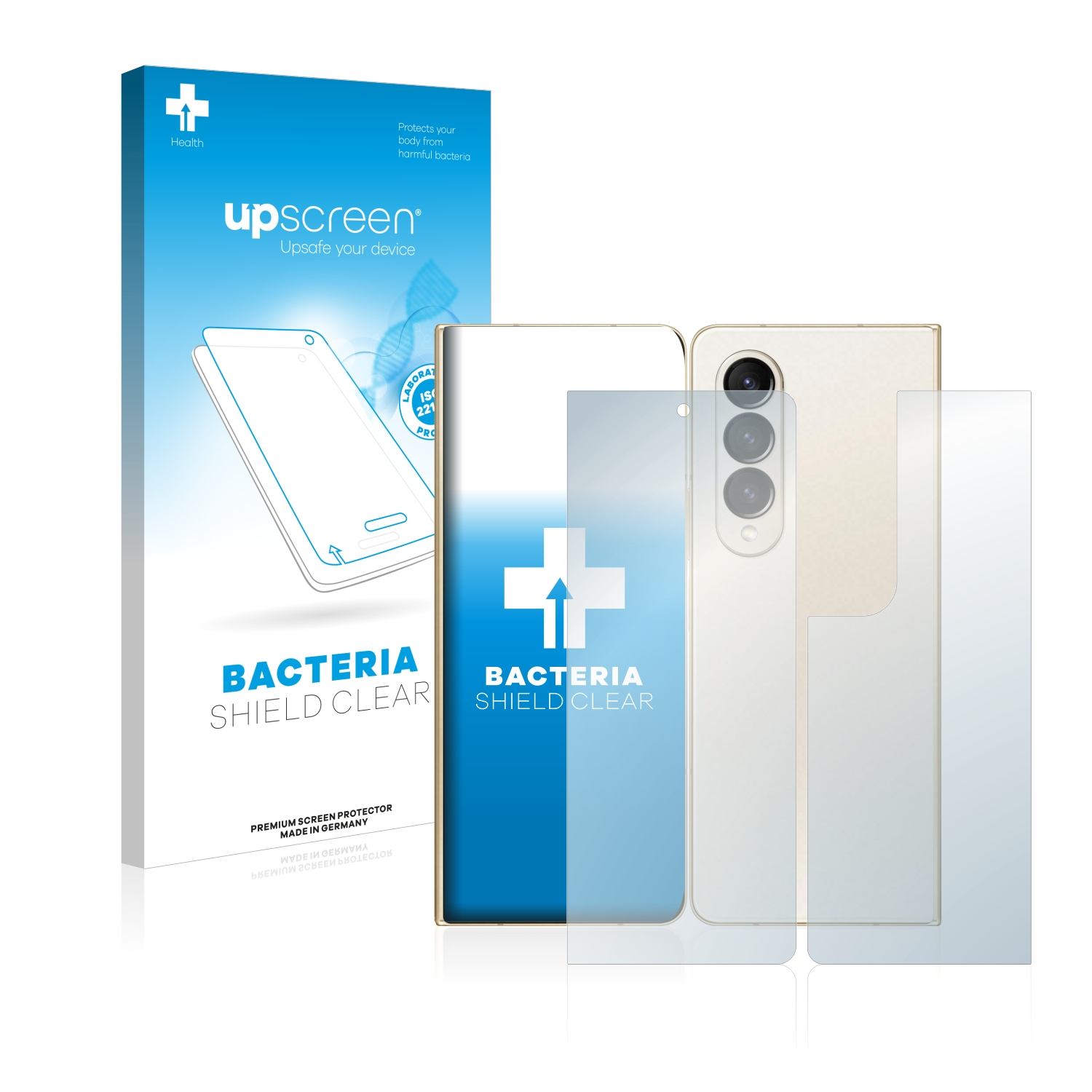 UPSCREEN antibakteriell klare Schutzfolie(für Samsung Galaxy 4) Fold Z