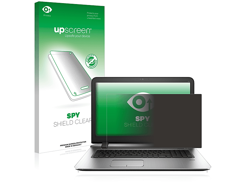 UPSCREEN Anti-Spy Schutzfolie(für HP ProBook 470 G0) | Pflege & Schutz
