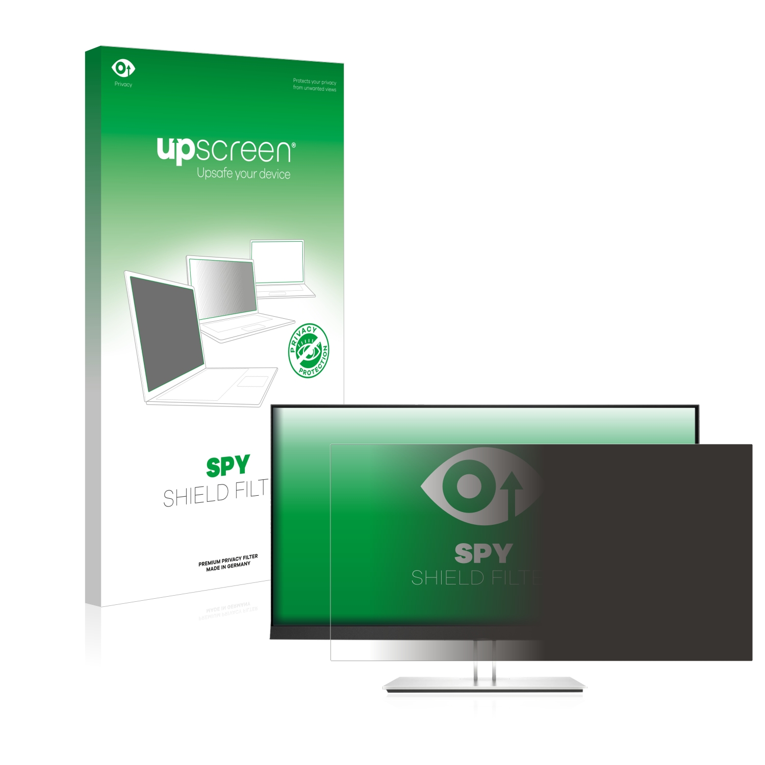 Anti-Spy E27 G4) UPSCREEN Blickschutzfilter(für HP