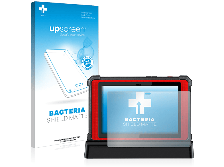 UPSCREEN Launch antibakteriell matte entspiegelt V) PAD X-431 Schutzfolie(für