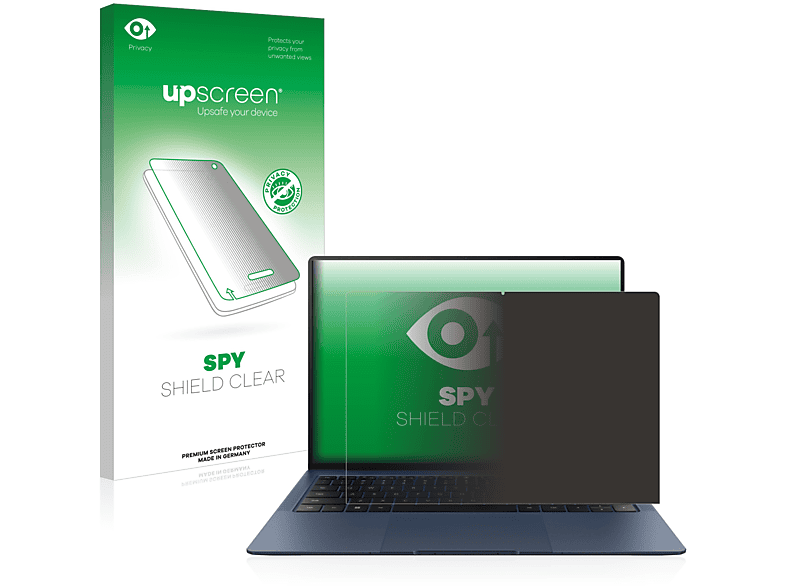 UPSCREEN Anti-Spy Schutzfolie(für Huawei MateBook X Pro 2022) | Pflege & Schutz