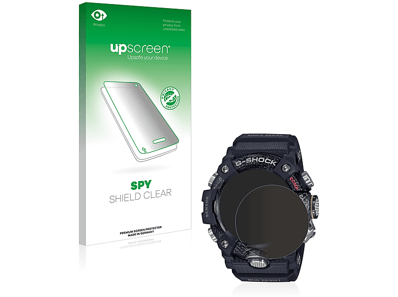 Anti-Spy Casio Mudmaster G-Shock Schutzfolie(für UPSCREEN GG-B100-1AER)