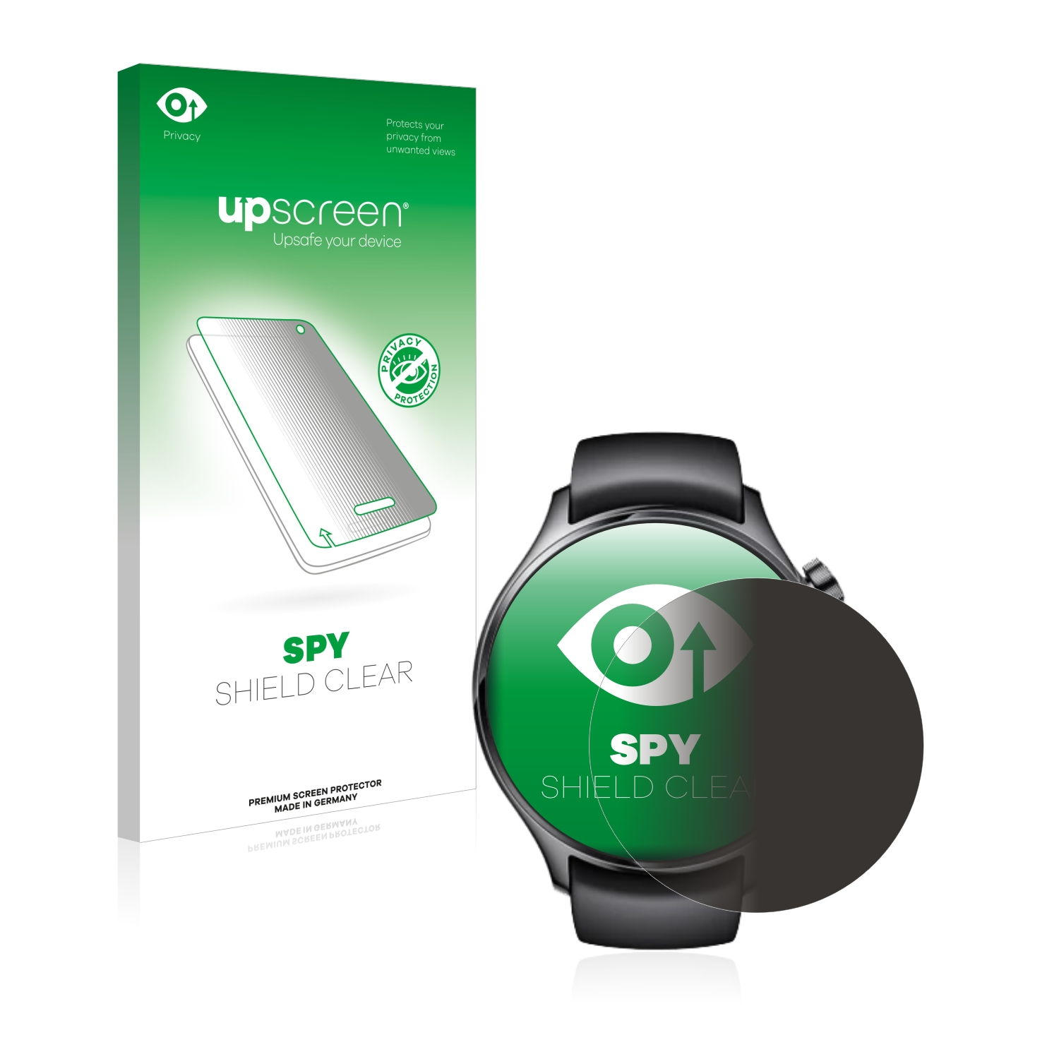 UPSCREEN Anti-Spy Xiaomi S1 Pro) Watch Schutzfolie(für