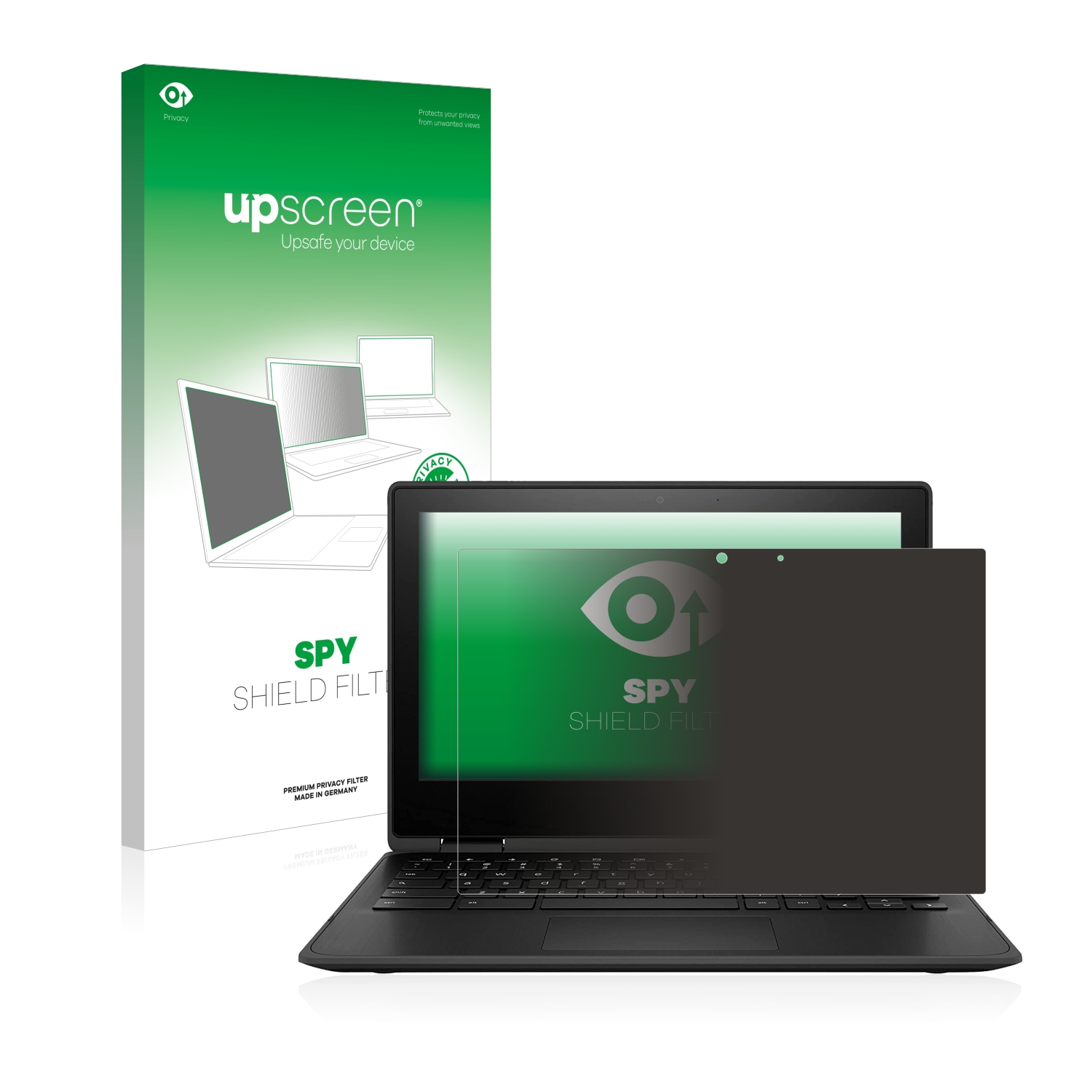 UPSCREEN Anti-Spy Blickschutzfilter(für HP 11 G3) x360 Chromebook