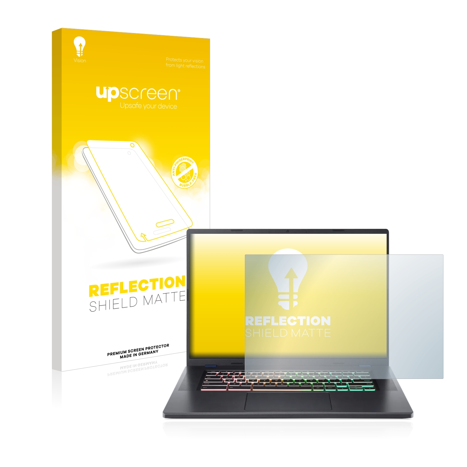 UPSCREEN entspiegelt matte Chromebook Gamer Schutzfolie(für GE) 516 Acer