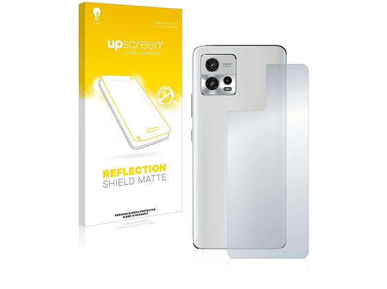 Motorola G72) entspiegelt Schutzfolie(für Moto matte UPSCREEN