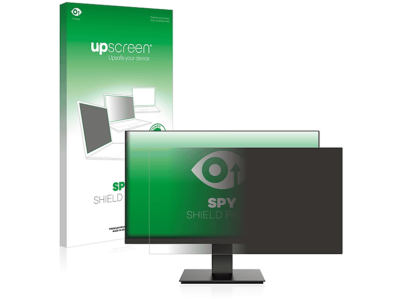 UPSCREEN Anti-Spy Blickschutzfilter(für Koorui 24N1A) | Monitor Displayschutz