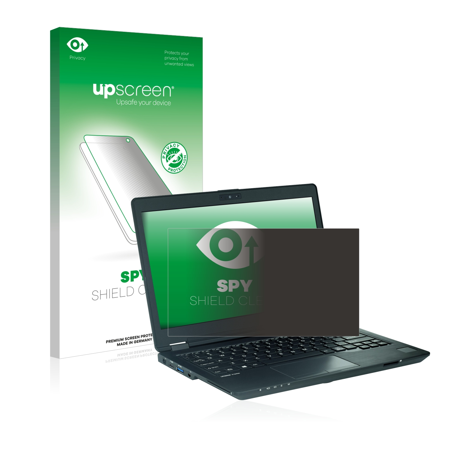 Anti-Spy UPSCREEN U729) Lifebook Schutzfolie(für Fujitsu