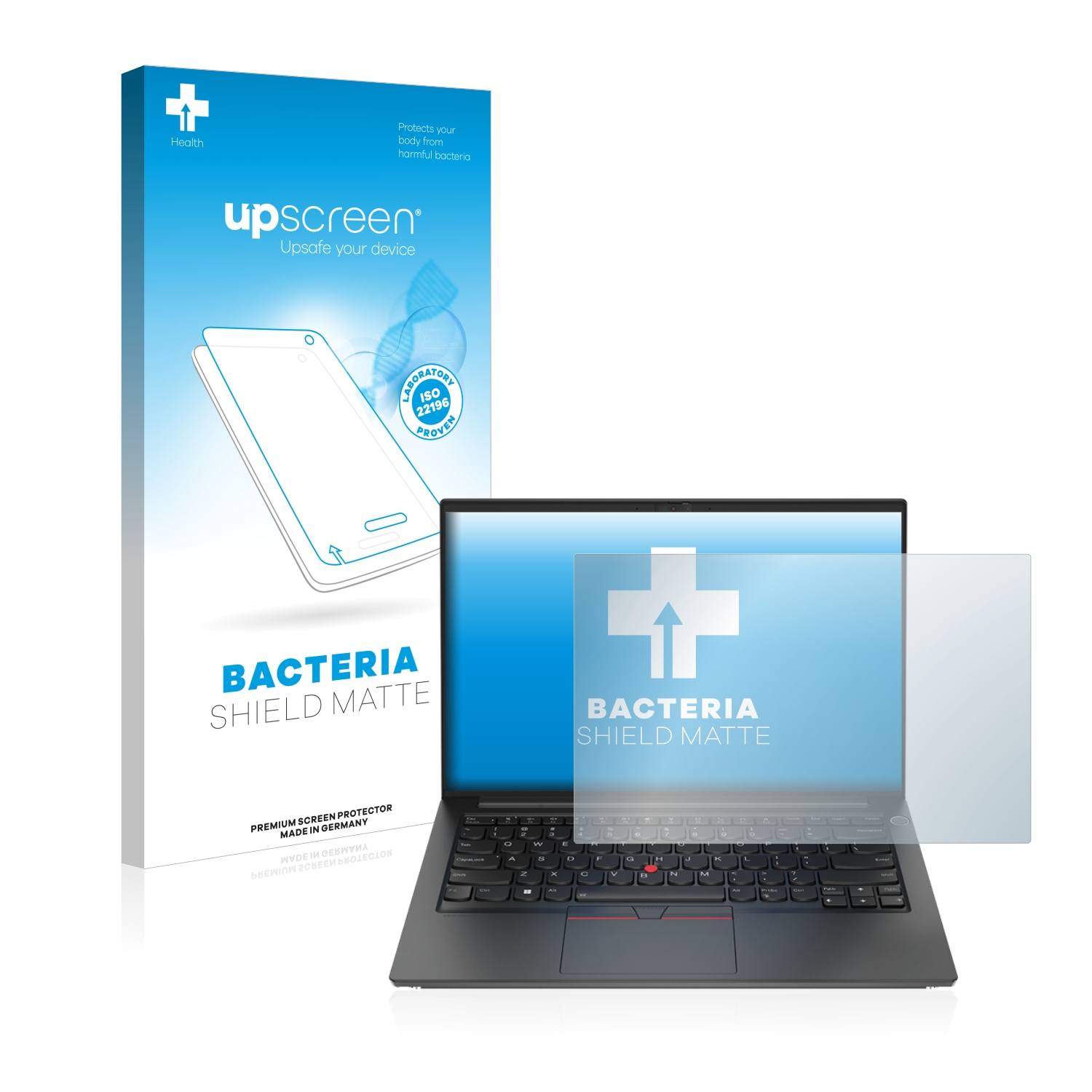 (4. entspiegelt matte antibakteriell ThinkPad E14 Lenovo UPSCREEN Schutzfolie(für Gen.))