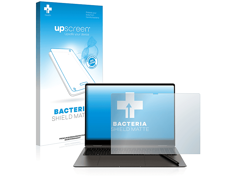 UPSCREEN antibakteriell entspiegelt matte Schutzfolie(für Samsung Galaxy Book3 Pro 360 16\
