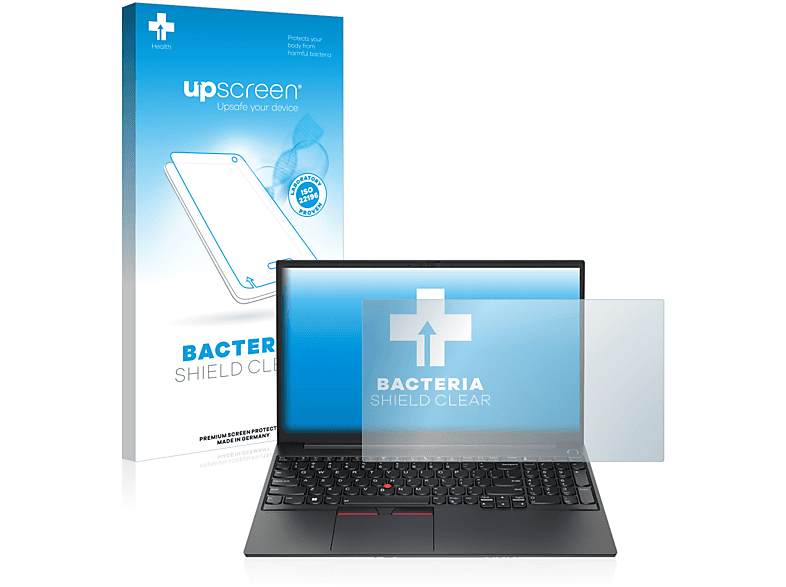 UPSCREEN antibakteriell klare Schutzfolie(für Lenovo ThinkPad E15 Gen 4) | Pflege & Schutz