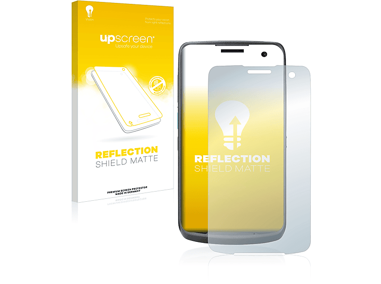 entspiegelt Plus) Schutzfolie(für matte UPSCREEN Unitech EA500P