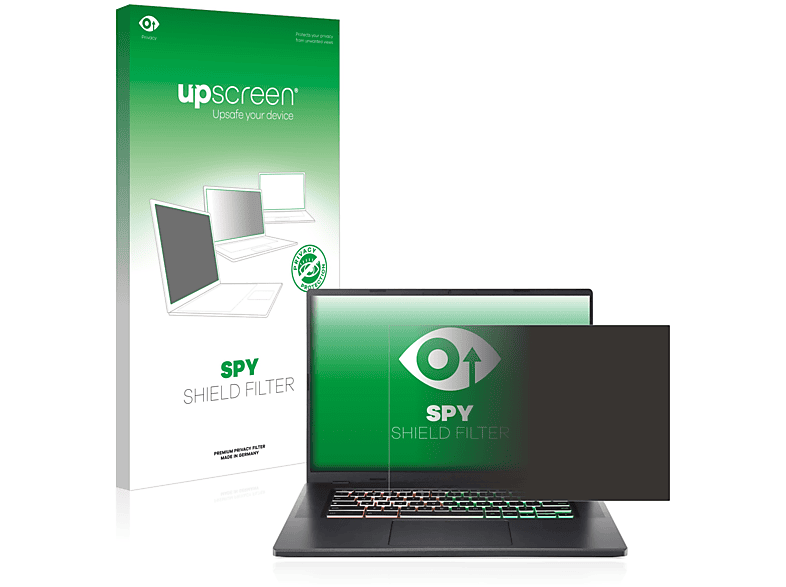 UPSCREEN Anti-Spy Blickschutzfilter(für GE) Acer Chromebook Gamer 516
