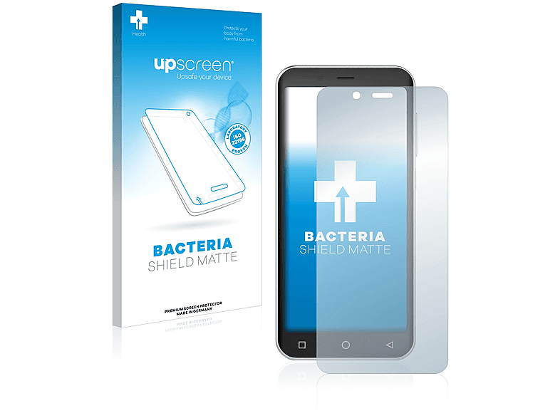 UPSCREEN antibakteriell entspiegelt matte Schutzfolie(für Peaq PSP400)