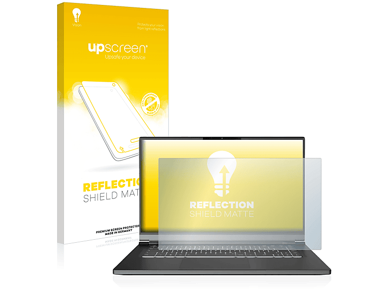 UPSCREEN entspiegelt matte Schutzfolie(für Schenker Via 15 Pro (M22))