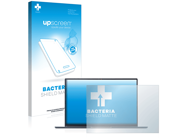 UPSCREEN antibakteriell entspiegelt 16X ASUS OLED) Schutzfolie(für Vivobook matte