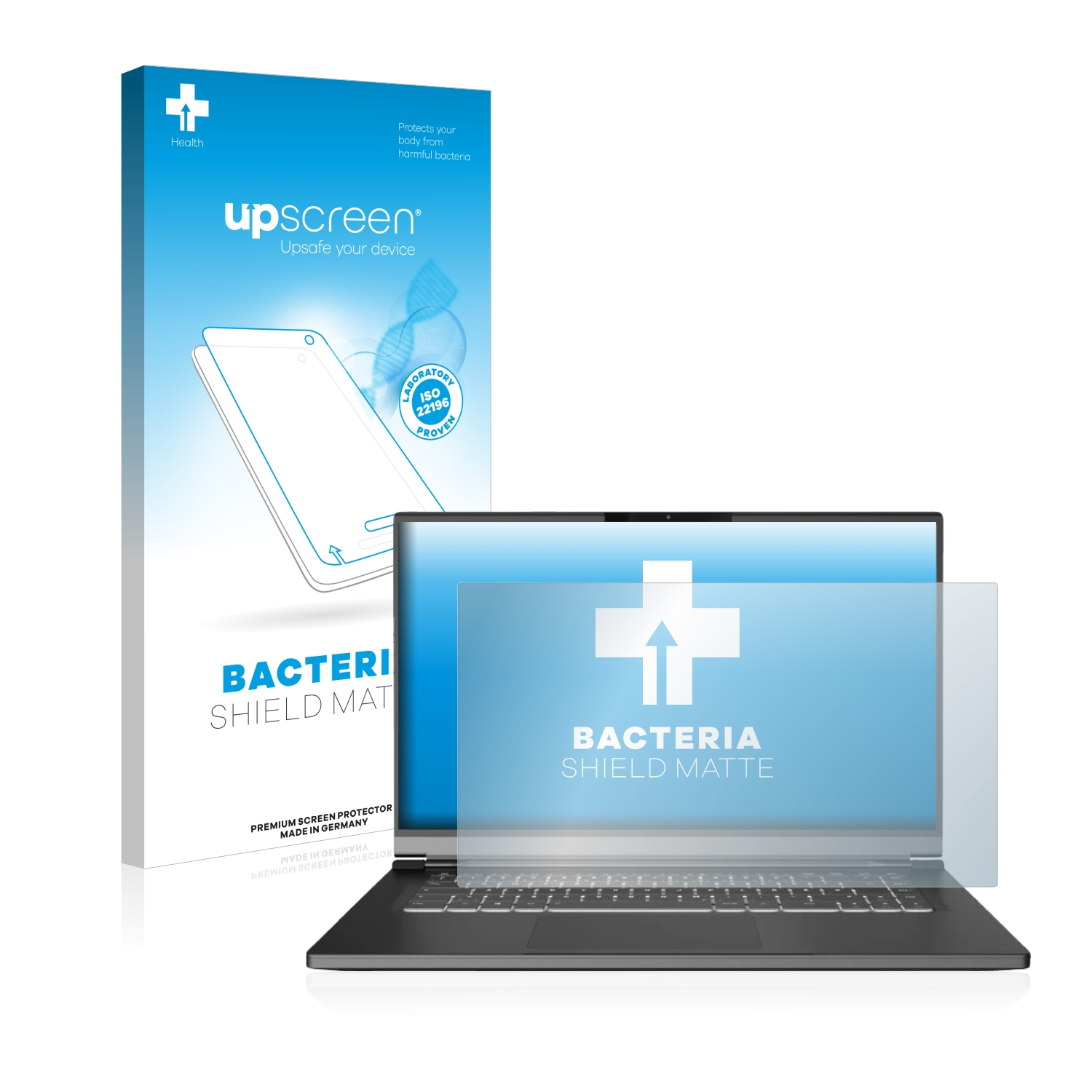 UPSCREEN antibakteriell entspiegelt matte Schenker 15 Pro (M22)) Schutzfolie(für Via