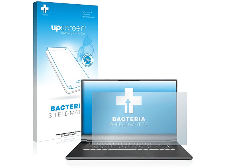 UPSCREEN antibakteriell entspiegelt matte Schenker Pro Schutzfolie(für (M22)) 15 Via