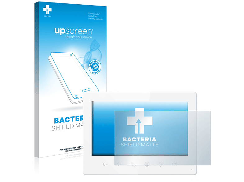 UPSCREEN antibakteriell entspiegelt matte DS-KH1200 Hikvision Schutzfolie(für (Innenstation))