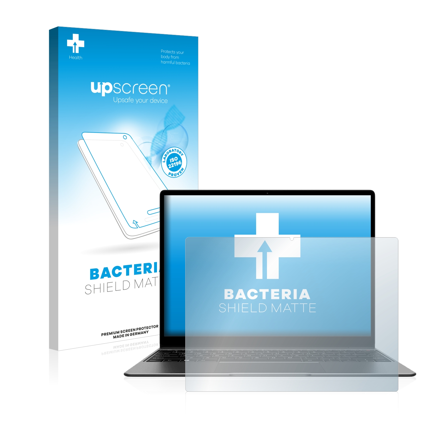 UPSCREEN antibakteriell entspiegelt matte Schutzfolie(für Chuwi GemiBook 13)