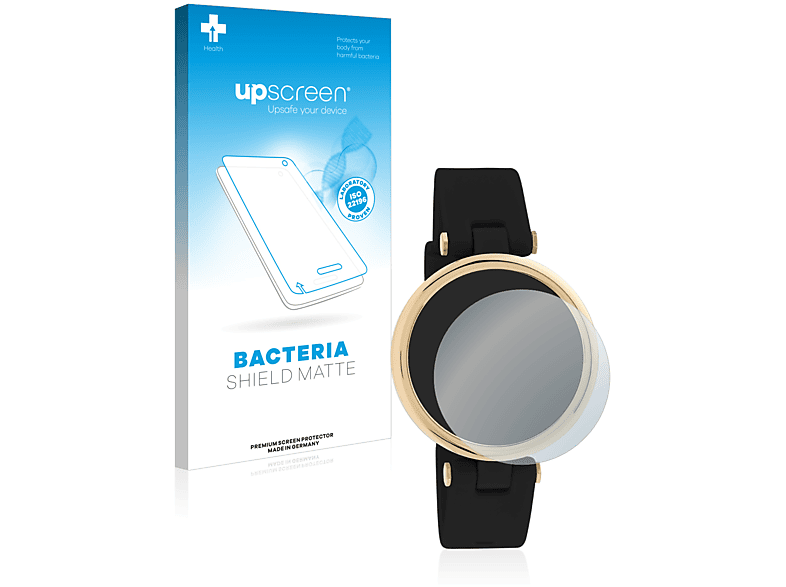 UPSCREEN Smartwatches Schutzfolie(für Q0040 antibakteriell entspiegelt 2/3/4/5/6/7/8/10/11) Oozoo matte