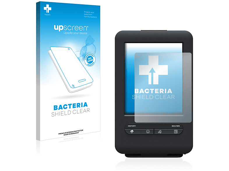 UPSCREEN antibakteriell klare Beaufort Schutzfolie(für Bresser (5-in-1-Wetter-Center))
