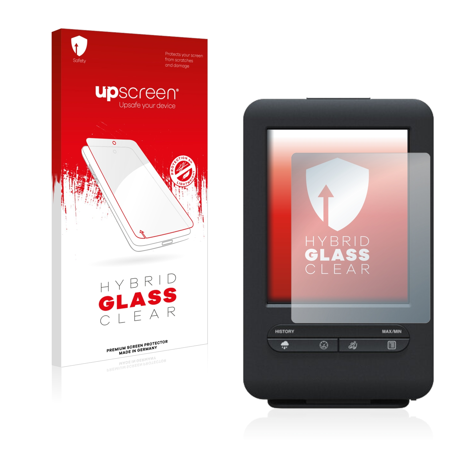 UPSCREEN klare Beaufort (5-in-1-Wetter-Center)) Bresser Schutzfolie(für