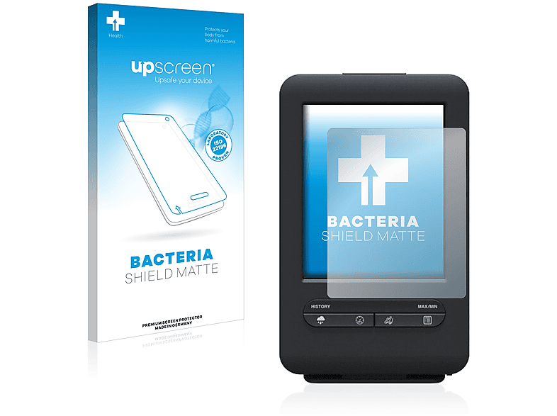UPSCREEN antibakteriell entspiegelt matte Schutzfolie(für Bresser Beaufort (5-in-1-Wetter-Center))
