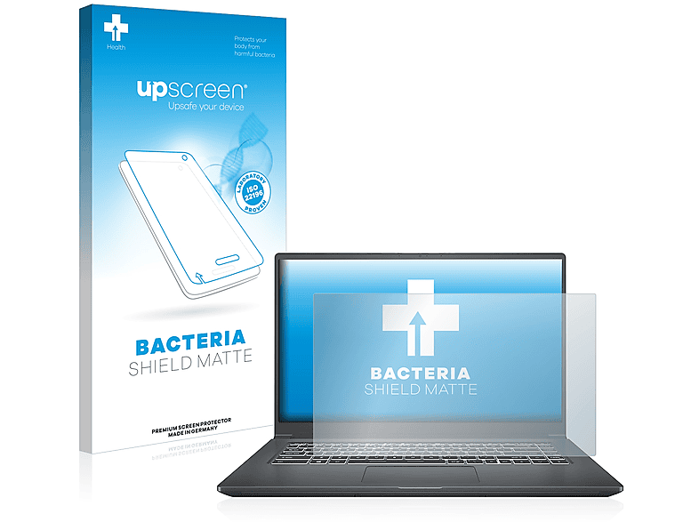 UPSCREEN antibakteriell entspiegelt matte Schutzfolie(für MSI Modern 15 A11MU-1018IT) | Pflege & Schutz