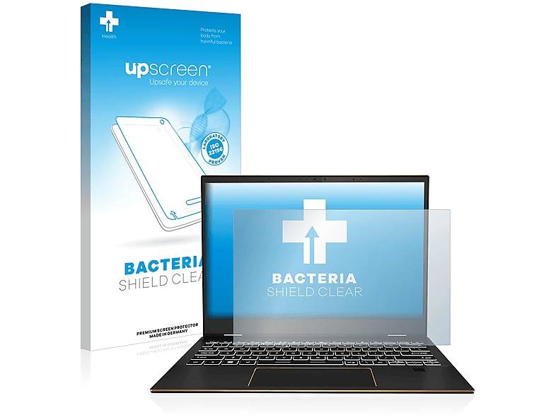 UPSCREEN antibakteriell klare Schutzfolie(für MSI Summit E13 Flip Evo)