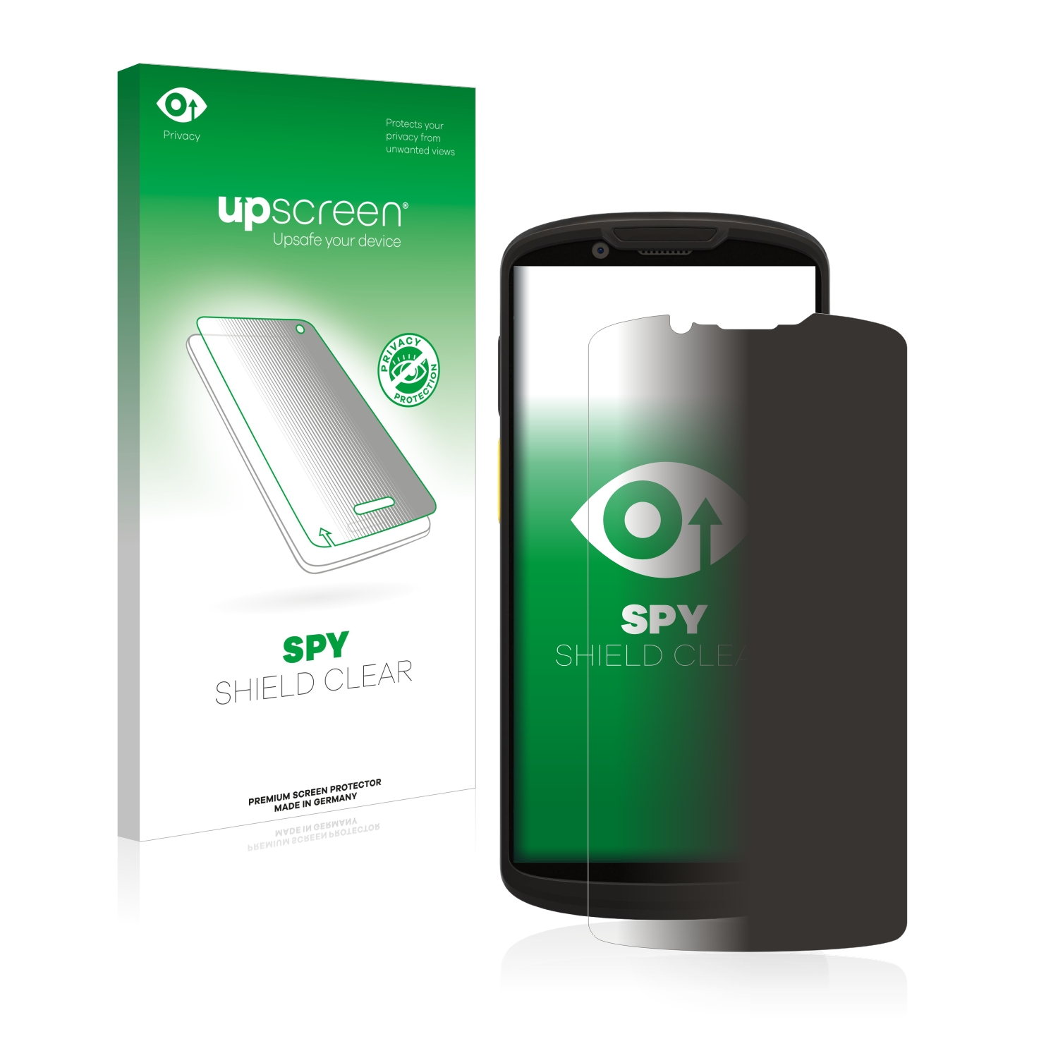 UPSCREEN Anti-Spy Schutzfolie(für Zebra TC58)