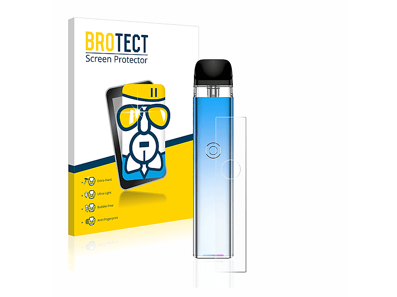 BROTECT Airglass klare Schutzfolie(für Vaporesso XROS 3)