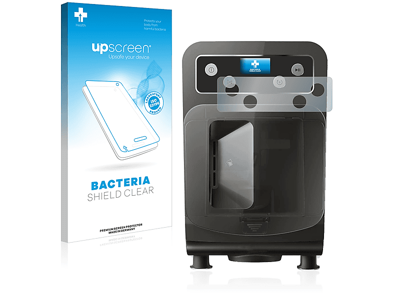 UPSCREEN antibakteriell klare Maker Automatic Fully Schutzfolie(für Pasta Philips ‎HR2382/15) 200W