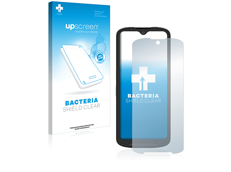 UPSCREEN antibakteriell klare Schutzfolie(für Zebra TC15) | Schutzfolien & Schutzgläser