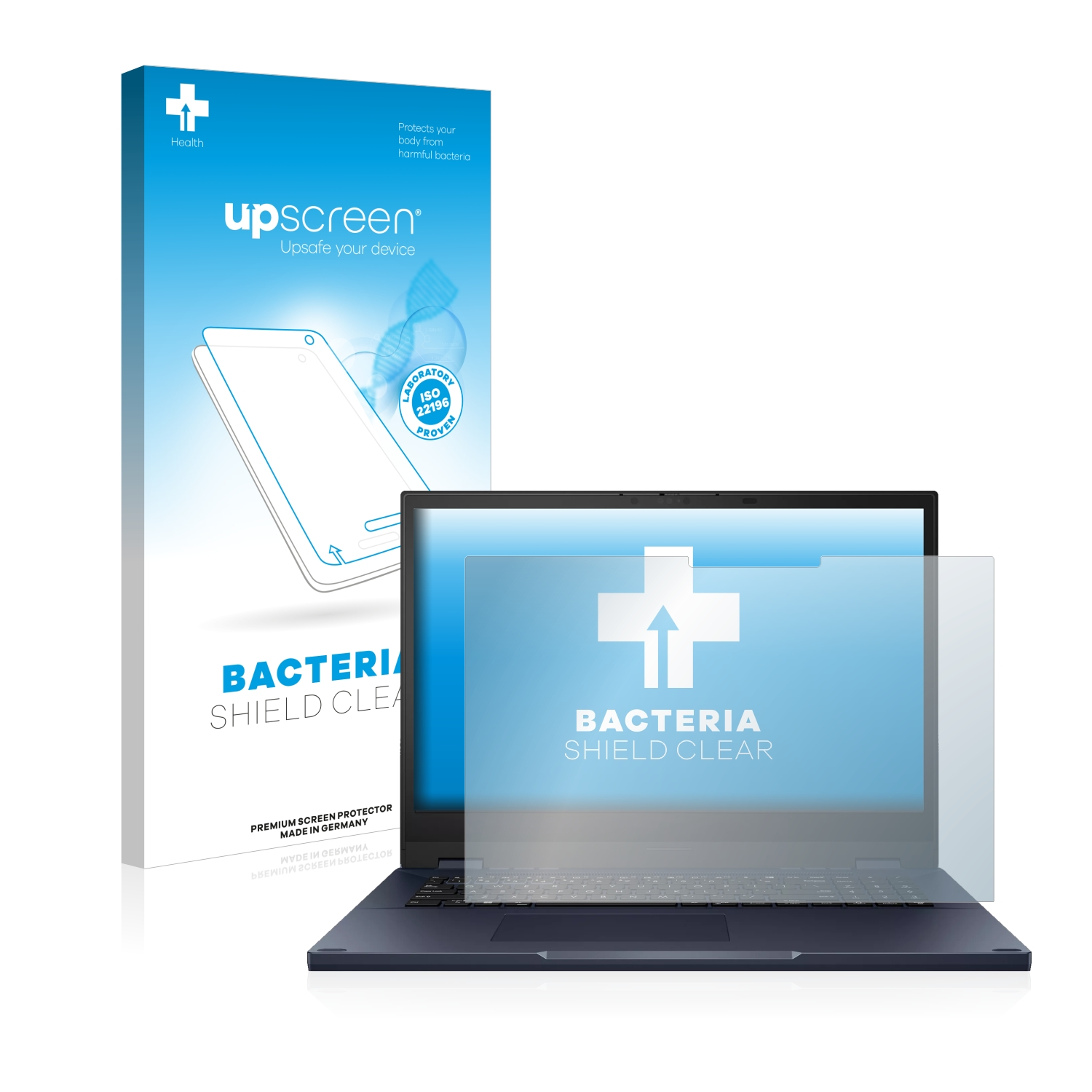 UPSCREEN antibakteriell klare Schutzfolie(für ASUS B6 ExpertBook Gen.)) Flip (12