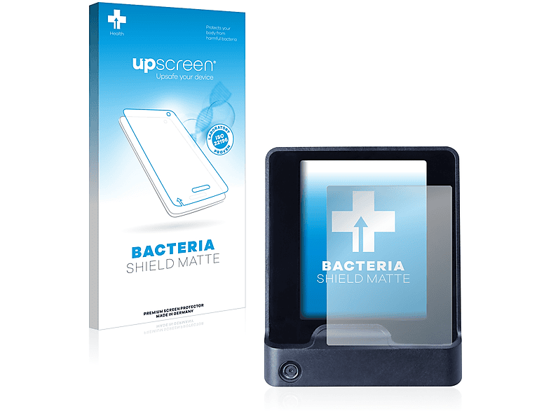 UPSCREEN antibakteriell entspiegelt 2000) self ingenico Schutzfolie(für matte