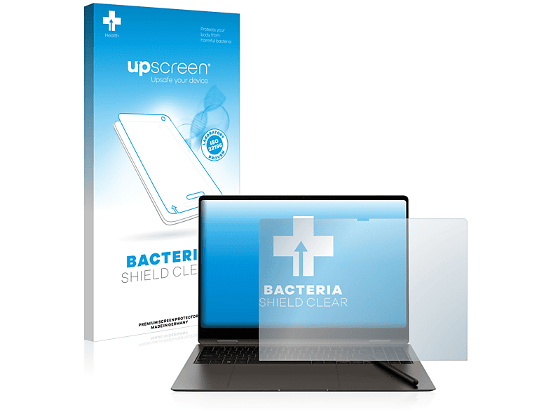 UPSCREEN antibakteriell klare Schutzfolie(für Samsung Galaxy Book3 Pro 360 16\