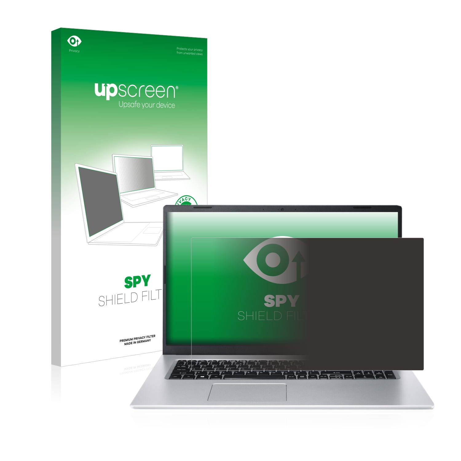 UPSCREEN Anti-Spy Blickschutzfilter(für 5 Acer Aspire A517-52)