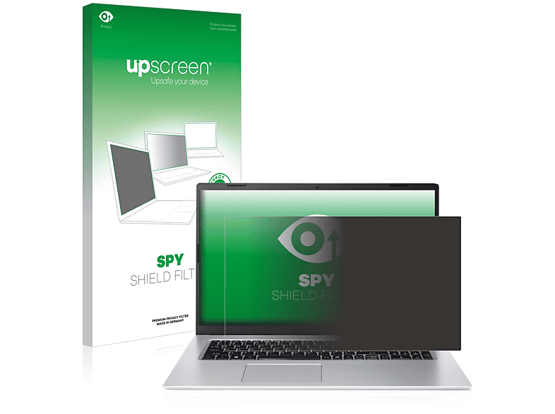 UPSCREEN Anti-Spy Blickschutzfilter(für Acer Aspire 5 A517-52) | Pflege & Schutz