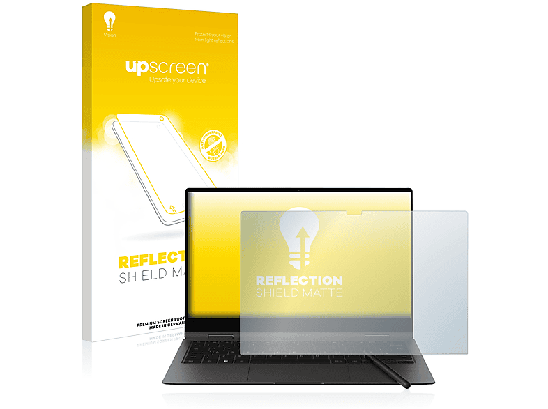 UPSCREEN entspiegelt matte Schutzfolie(für Samsung Galaxy Book2 Pro 360 13.3\